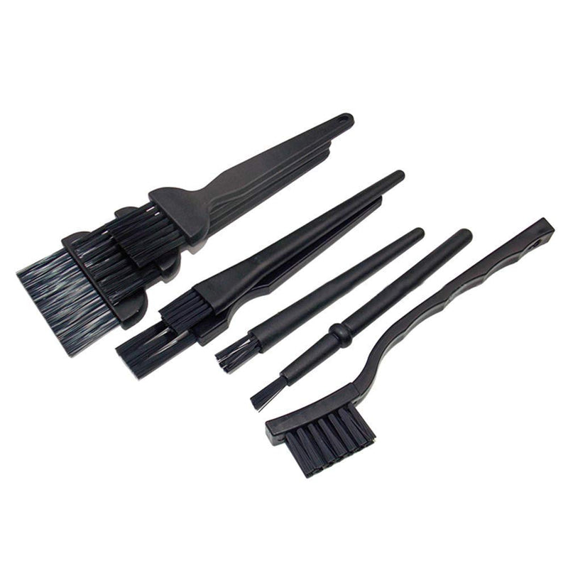 Onwon 8 Pieces Anti Static Brushes Portable Plastic Handle Nylon Anti Static Cleaning Brushes Keyboard Brush Kit for Keyboard PCB Razor Computers etc Hard-to-Reach and Sensitive Spaces