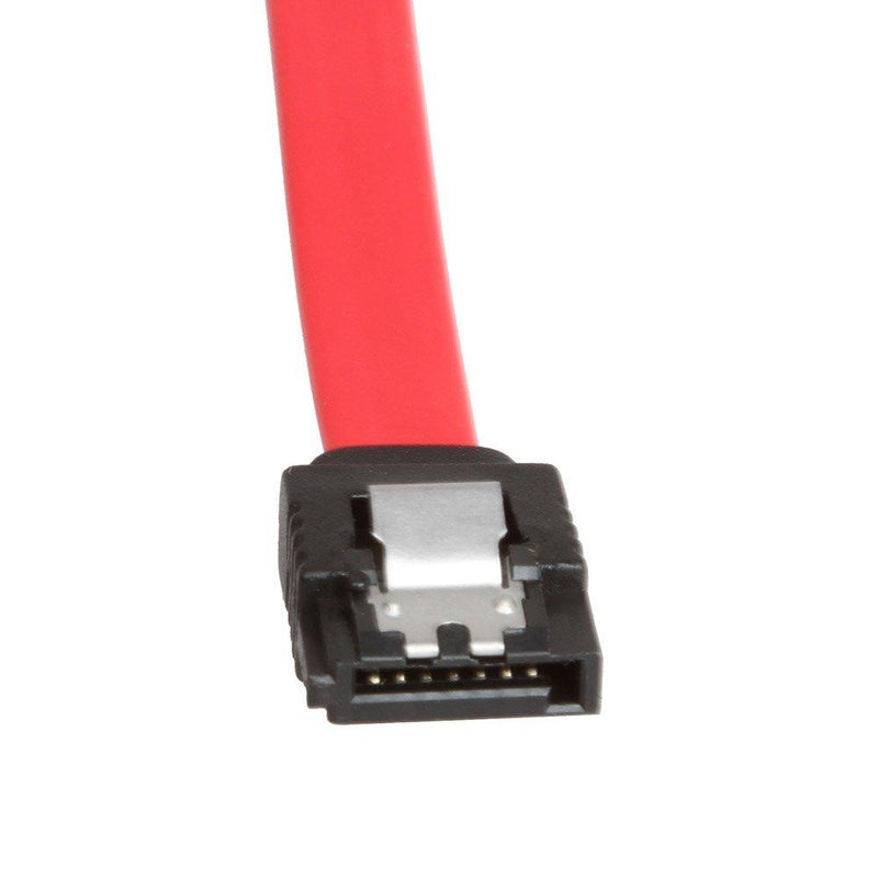 LIANSHU 6Pack Straight SATA III Cable 6.0 Gbps L=24 Inches (6Pack Red) 6Pack Red
