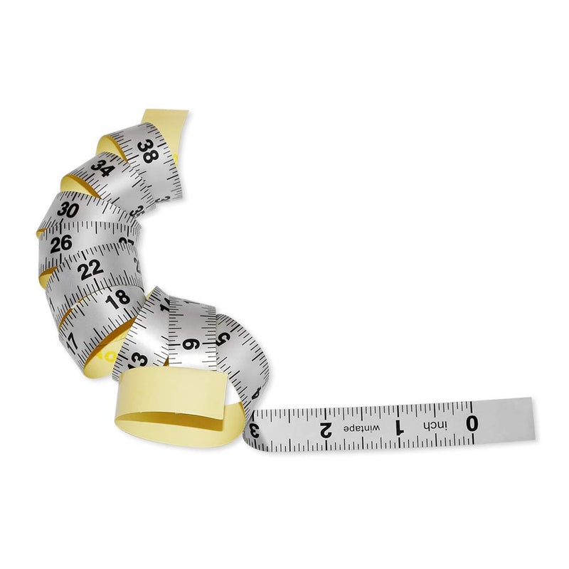 WIN TAPE Workbench Ruler Adhesive Backed Tape Measure - Left to Right - 40 Inches 101 Centimeters (Inches)