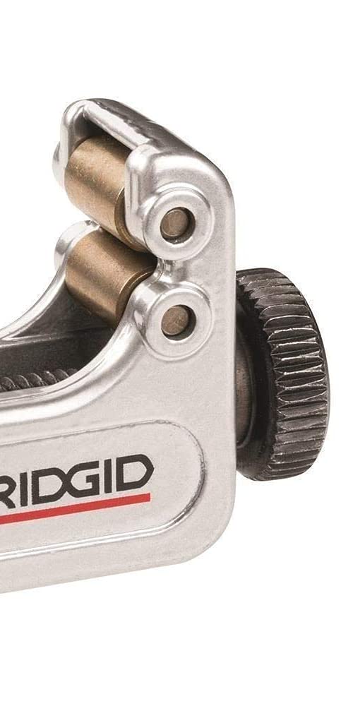 RIDGID 32975 Model 103 Close Quarters Tubing Cutter, 1/8-inch to 5/8-inch Tube Cutter , Silver , Small