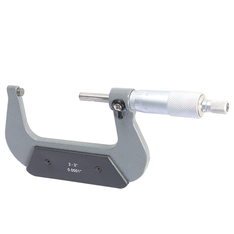 New 2-3" Precision Outside Micrometer 0.0001" Carbide Tipped