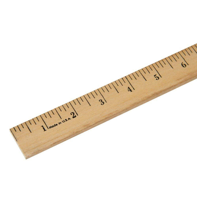 hand2mind Wood Economy Meterstick/Yardstick for School Classroom, Home, or Office (Pack of 10)
