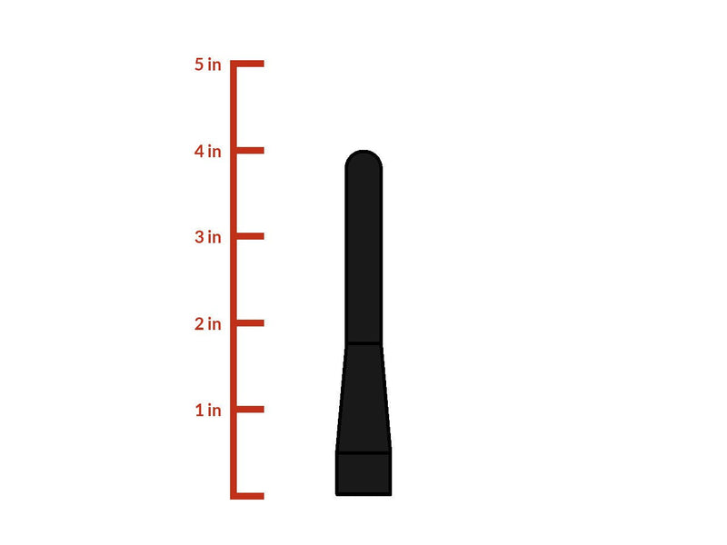 CravenSpeed Stubby Antenna Replacement for the Infiniti G 2007-2013 | 4 inches