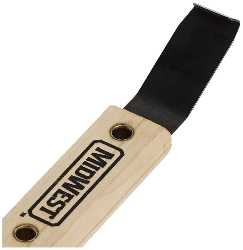 MIDWEST Siding Removal Tool - Offset Hardened Steel Blade with Hardwood Handle & Handy Hang Hole - MWT-ST