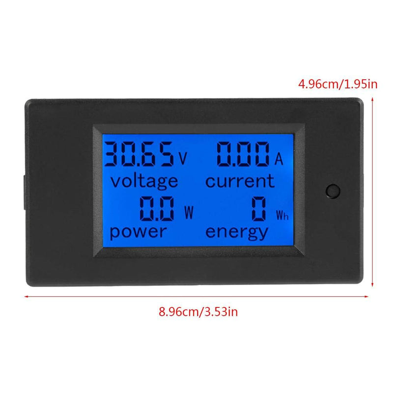 【𝐂𝐡𝐫𝐢𝐬𝐭𝐦𝐚𝐬 𝐃𝐞𝐚𝐥𝐬】Voltage Current Tester,PZEM-051 DC 6.5-100V Digital Electric Power Energy Voltage Current Meter,with Power Alarm Threshold, Overload Alarm Function(50A Current Shunt)
