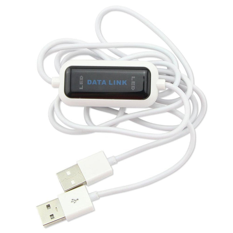 USB 2.0 High Speed Laptop USB to USB PC Data File Transfer Cable Link Direct Copy Between 2 Computers for XP,Vista,Windows7,8 (32/64 bit),win10