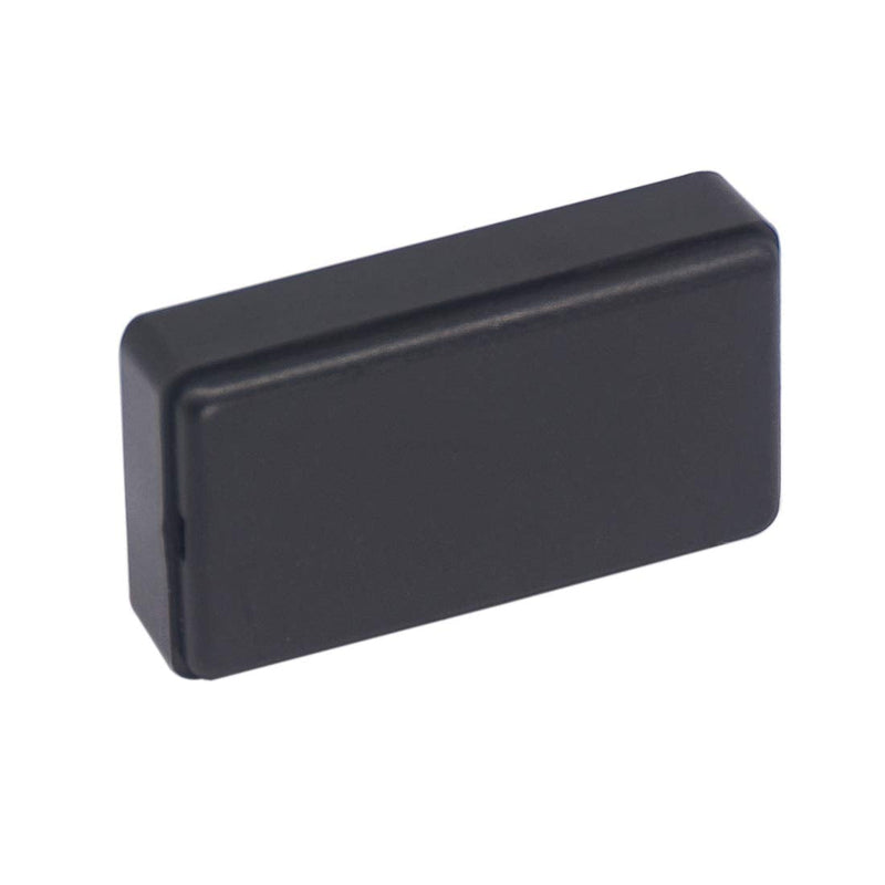 Zulkit 5Pcs Project Boxes ABS Plastic Electrical Project Case Power Junction Box Black 1.97 x 1.10 x 0.59 inch (50 x 28 x 15 mm) 1.97" x 1.10" x 0.59"