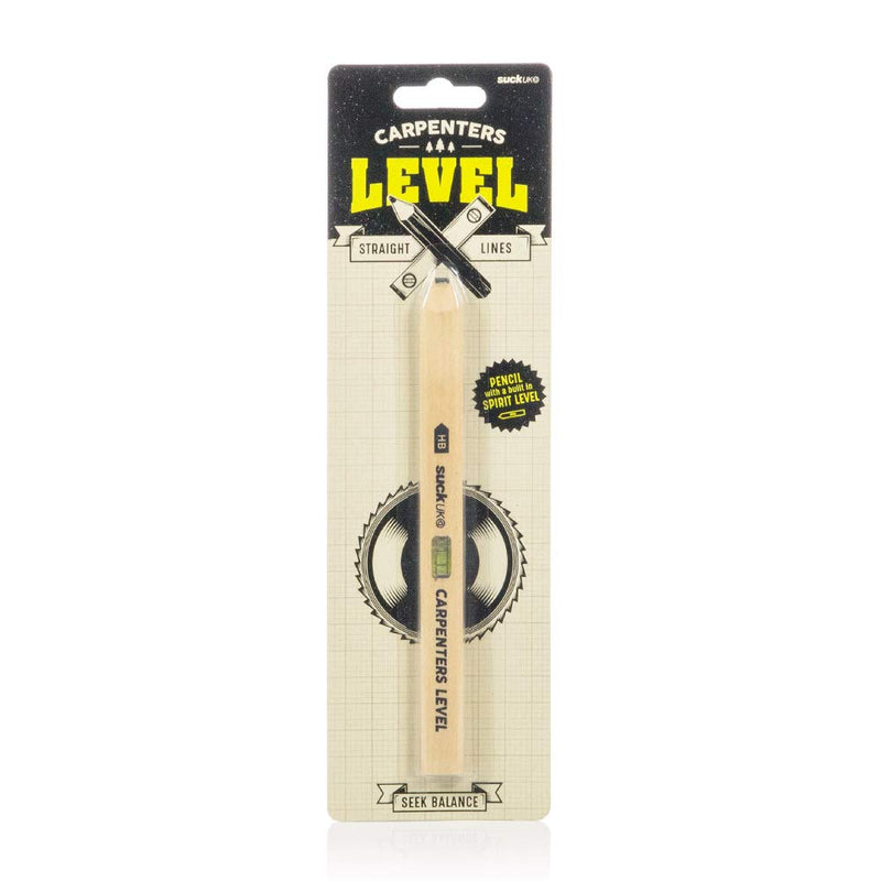 SUCK UK Two-In-One Tool Mechanical Pencil (Spirit Level Pencil)