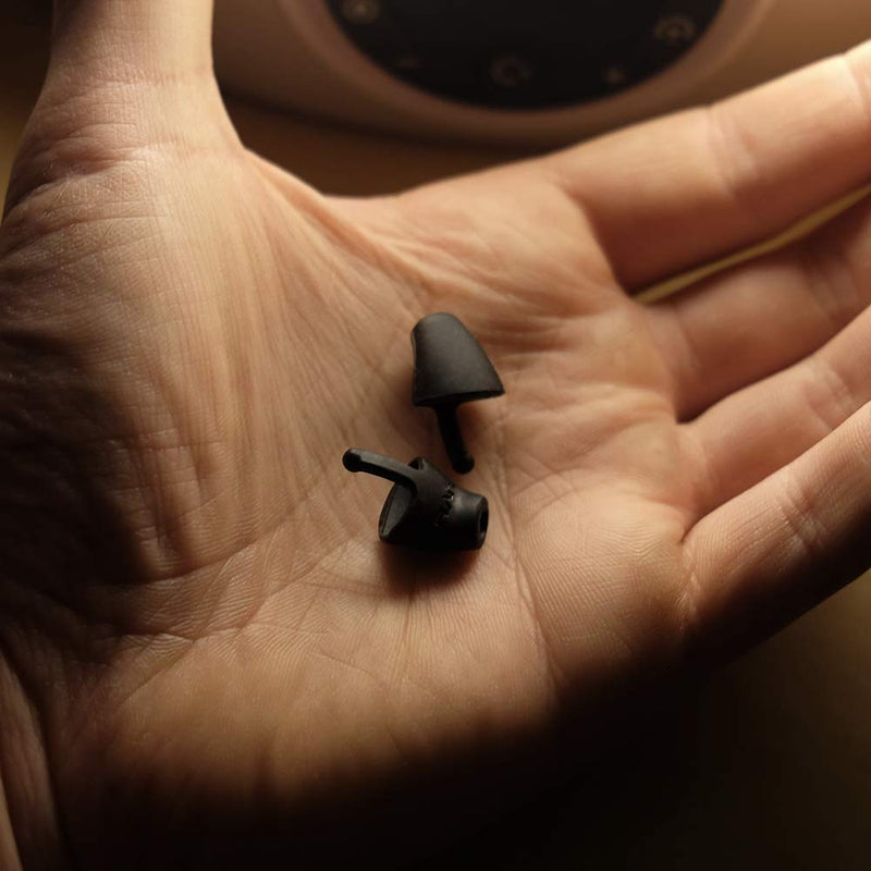 Flare Audio® Calmer® Night Black – in Ear Device to Gently Soothe Sound sensitivities - Reduce Stress in The Evening and Whilst Sleeping
