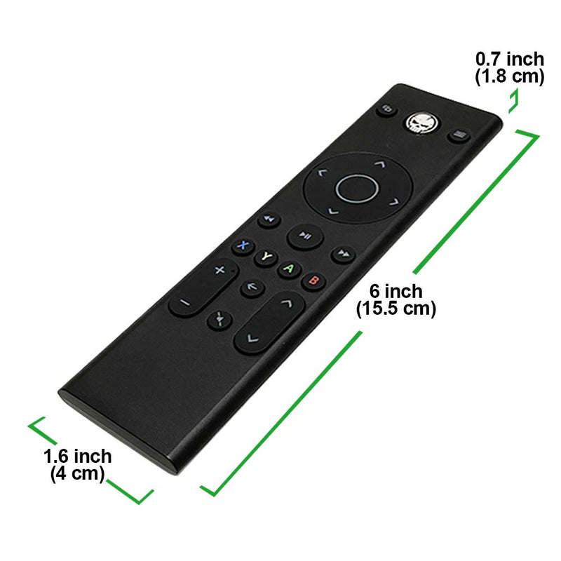 Media Remote Control for Xbox One & Xbox Series X|S (Black) - Original Accessories for Better Navigation Black