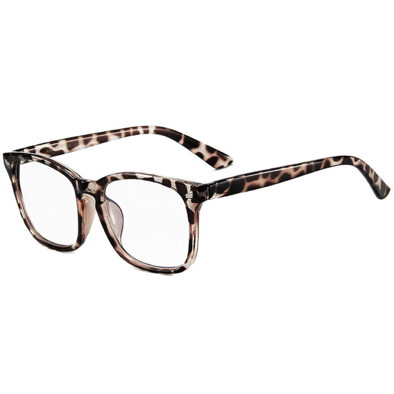 Maxjuli Blue Light Blocking Glasses,Computer Reading/Gaming/TV/Phones Glasses for Women Men(Leopard) Leopard