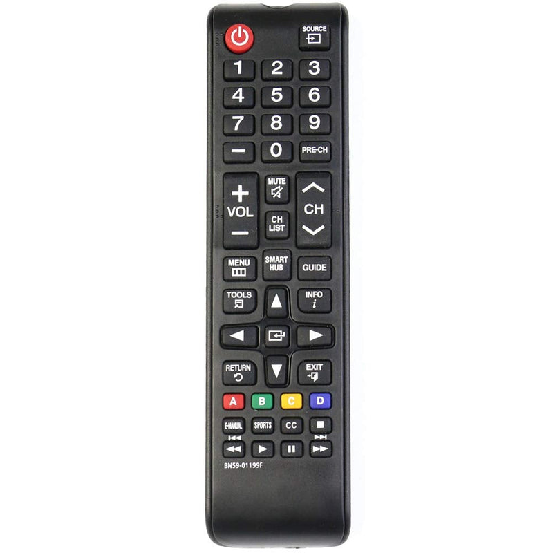 New BN59-01199F Replace Remote fit for Samsung TV ED LCD HDTV UN32J525DAFXZA UN32J4500AF UN43JU640DF UN60J6200AF UN60J620DAF UN60JU6400F UN60JU6400FXZAL UN60J6200AFXZA UN60J620DAFXZA