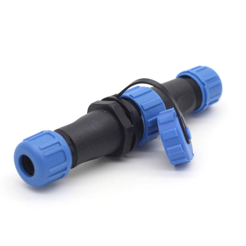 SZJELEN SP13 2pin/3pin/4pin/5pin/6pin/7pin/ 9pin IP67 Waterproof Connector Plug Socket,Electrical Wire Connector (6pin, Pair-Plug(Male)&Socket(Female)) 6pin Pair--Plug(male)&Socket(female)