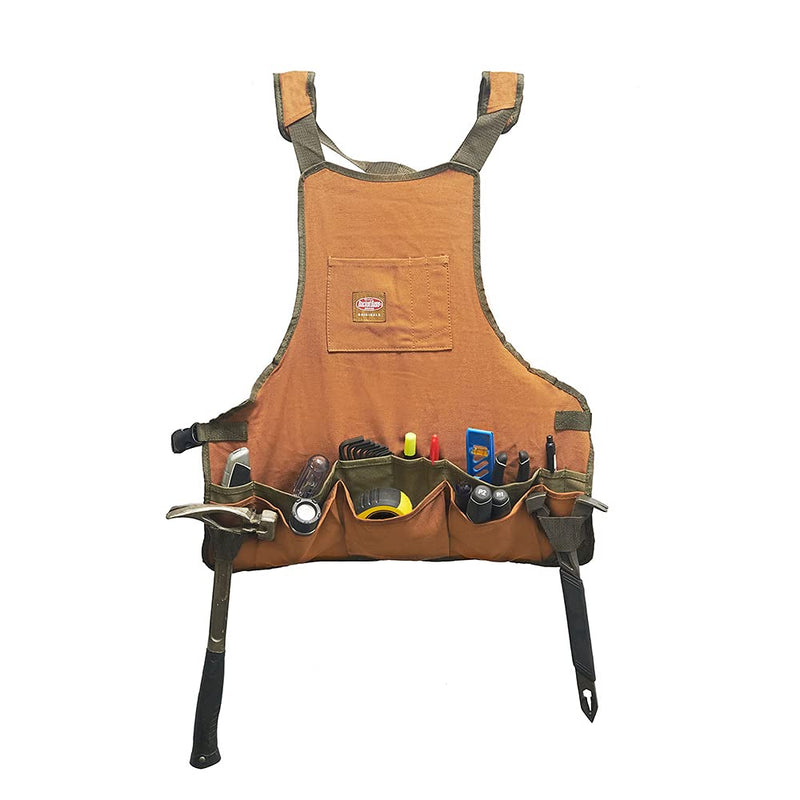 Bucket Boss Duckwear SuperBib Work Apron in Brown, 80200