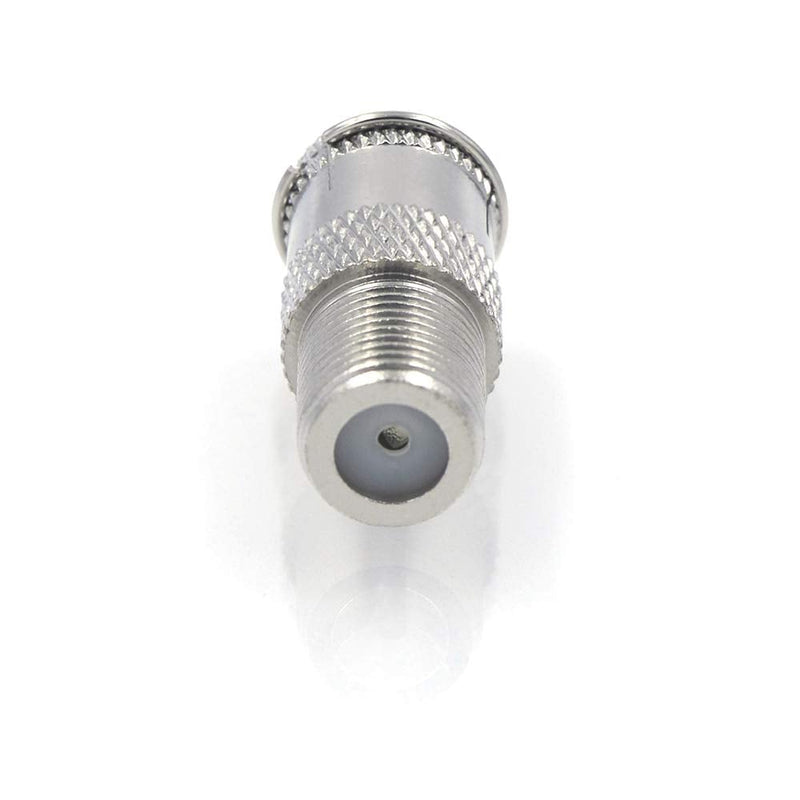 VCE 5-Pack F Type RG6 Male to Female Quick Coax Coaxial Cable Connector Adapter