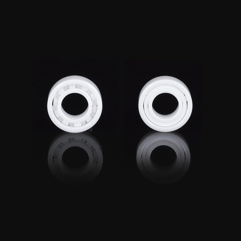 uxcell R188 Full Ceramic Bearings 1/4"x1/2"x3/16" Deep Groove Miniature Ball Bearing Zirconia (ZrO2)