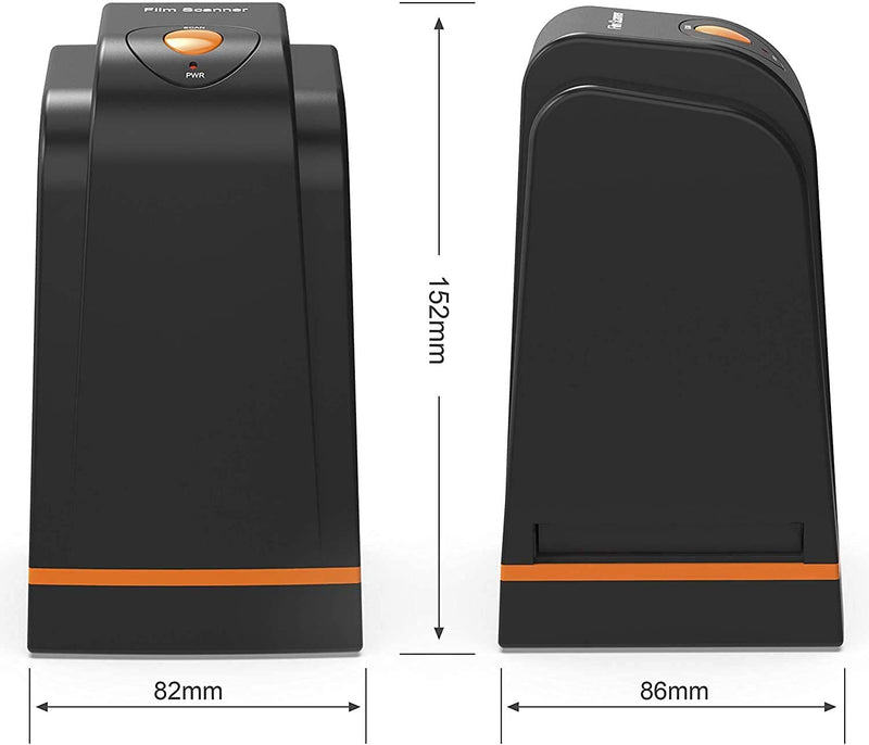 DIGITNOW 135 Film Slide Scanner Converts Negative,Slide&Film to Digital Photo,Supports MAC/Windows XP/Vista/ 7/8/10