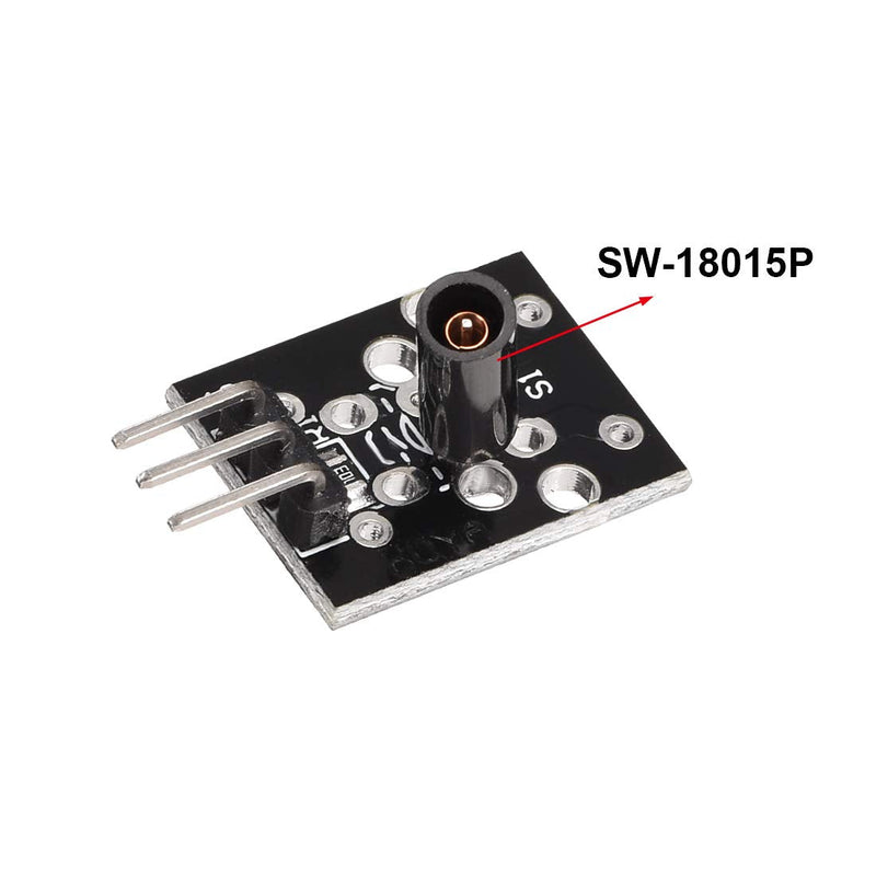 uxcell KY-002 SW-18015P Shock Vibration Switch Sensor Module for Arduino 2pcs