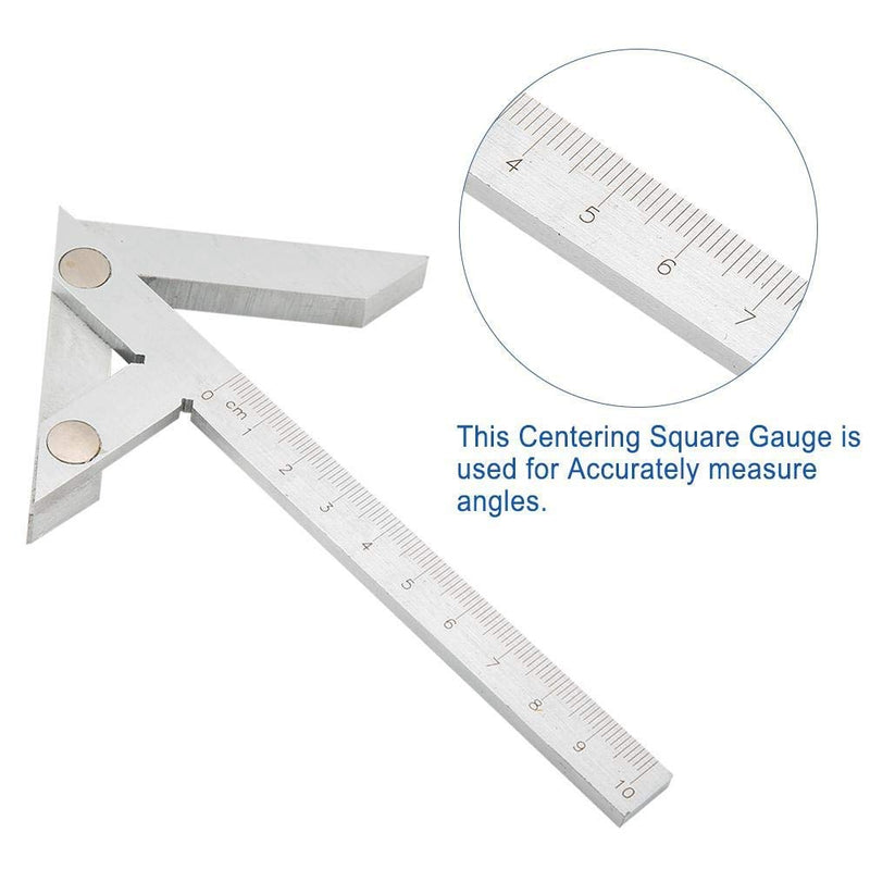 Centering angle 100 x 70 mm industrial precision center gauge central gauge round rod marking centering knife precision carbon steel
