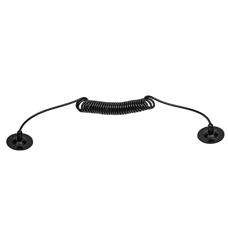 I3C Handy Single TV Remote Control Holder C/W Retaining Curly Cable, Remote Control Security Lock
