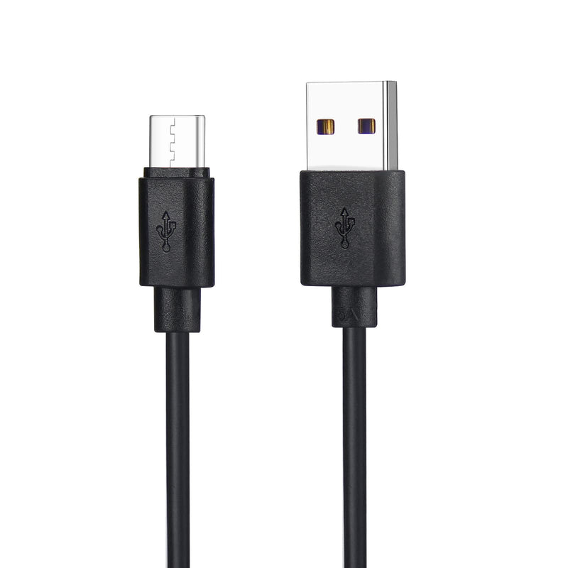 Smays USB C Cable Bulk 10-Pack 3ft, Type C Phone Charger Lot Black Black 3 Feet