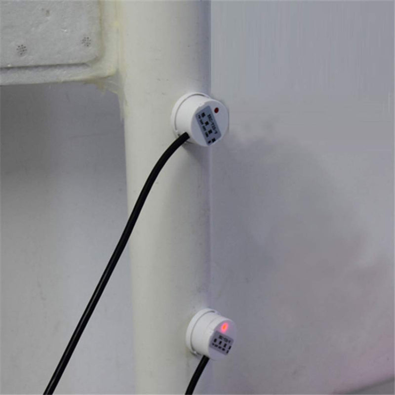 Taidacent Non-Contact Liquid Level Sensor Contactless Water Level Sensor Externally Attached Liquid Induction Level Switch Water Level Switch (PNP Output(5-12V)) PNP Output(5-12V)