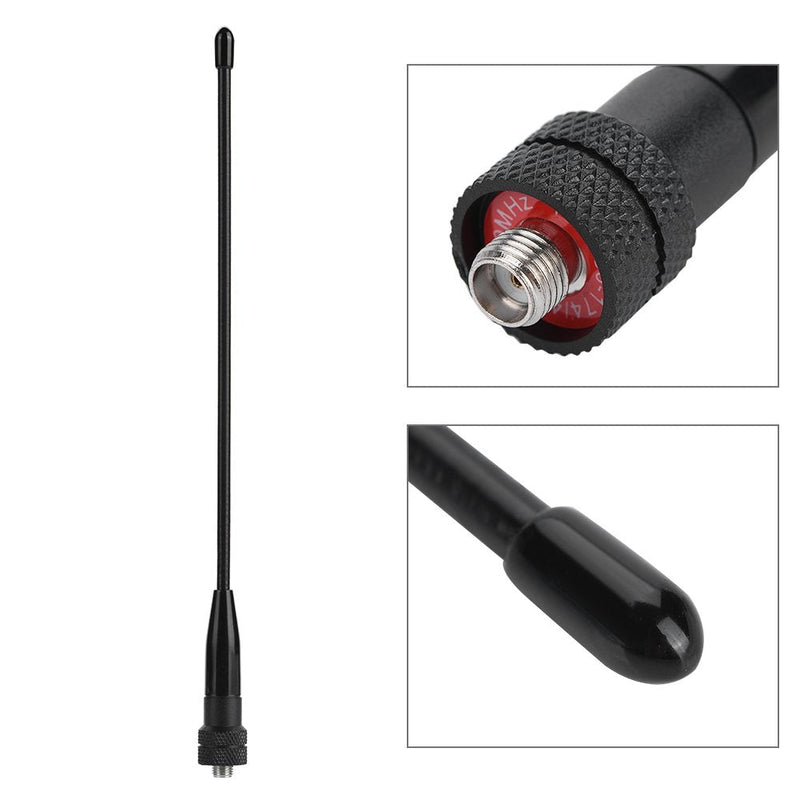 Walkie Talkie Antenna, UV Dual Band Antenna SMA-Female Compatible with a Variety of Walkie-talkies for Two-Way Radio, for PUXING PX-777, PX-777 Plus, PX-666, PX-888,PX-888K