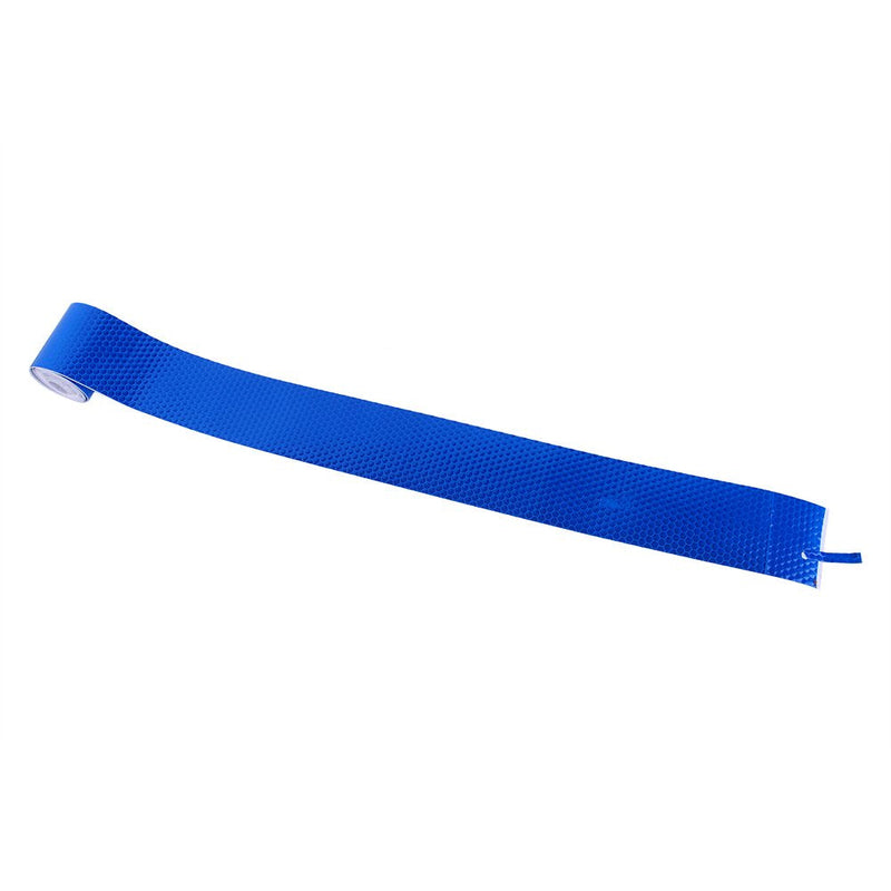 Yosoo 2inch Width 9.8ft Length Reflective Safety Warning Tape Film Sticker Conspicuity Tape Roll Blue