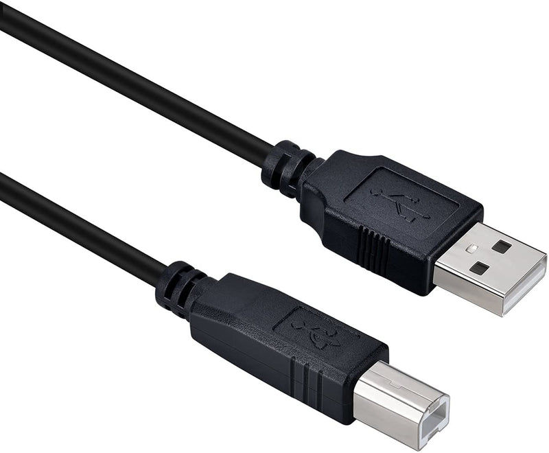 Printer Cable to Computer USB Printer Cable 10 Feet Compatible with Epson EcoTank ET-2750,ET-2700,ET-2650,ET-2600,ET-3600,ET-3700, ET-3760,ET-3750,ET-4700,ET-7750,Workforce ET-4750,ET-4500
