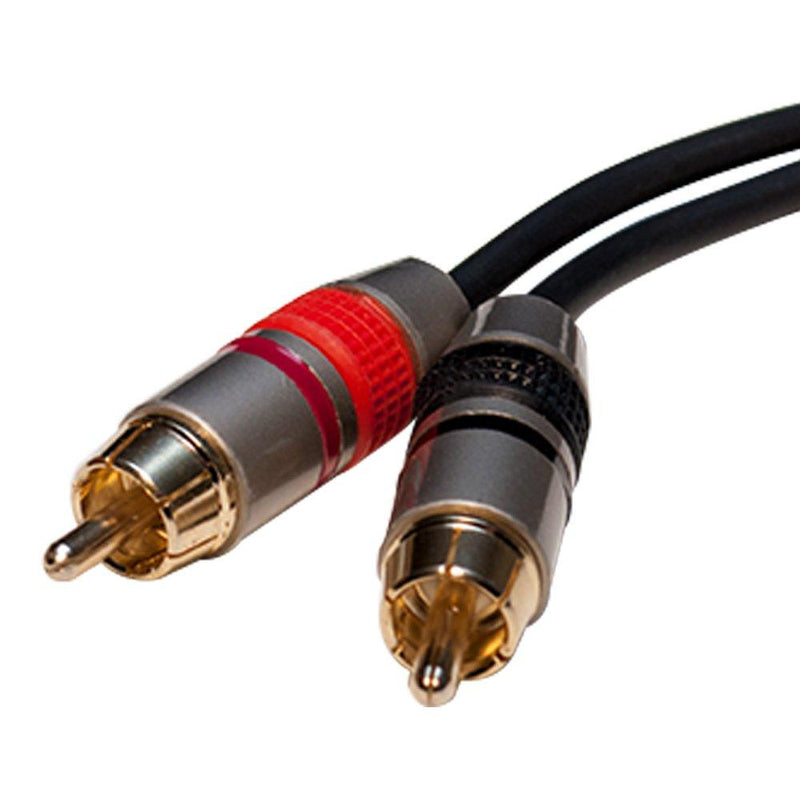 Seismic Audio - SAXFRM-2x5 - Dual XLR Male to Dual RCA Male 5' Patch Cable 5 Foot