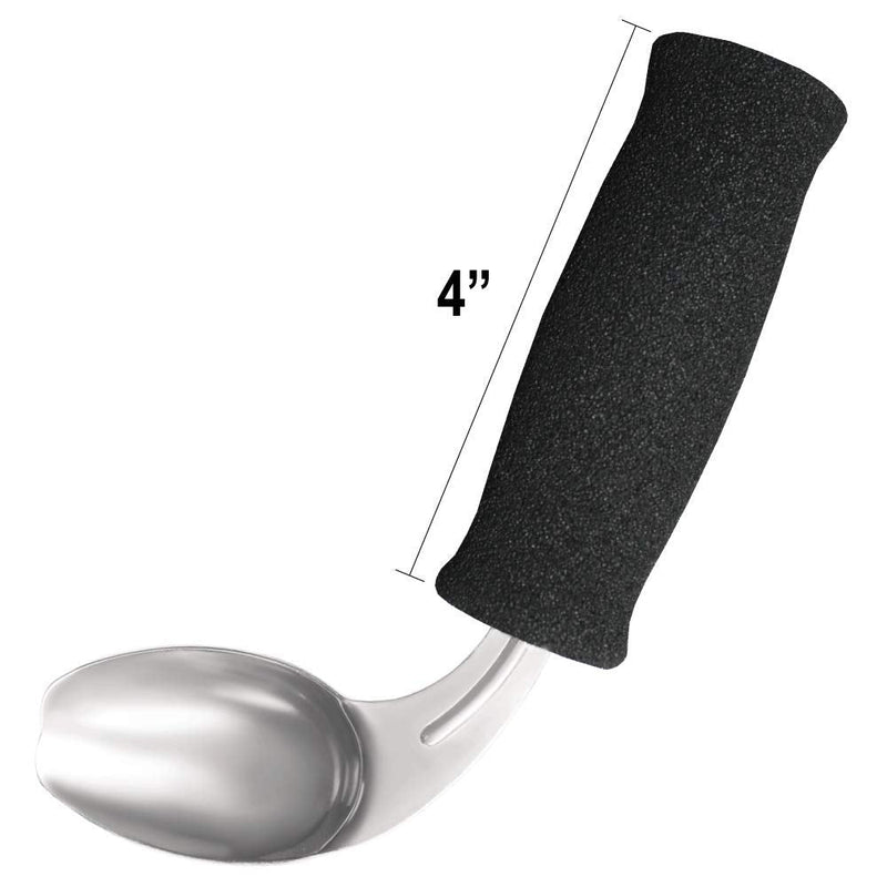 Soft Foam Built-Up Handle Offset Spoon Left