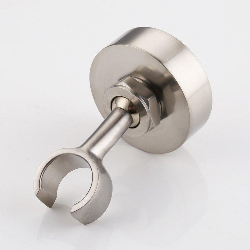 Weirun Bathroom Brass Handheld Shower Head Bracket Hand Sprayer Holder Stepless Adjustable Wall Mount, Brushed Nickel