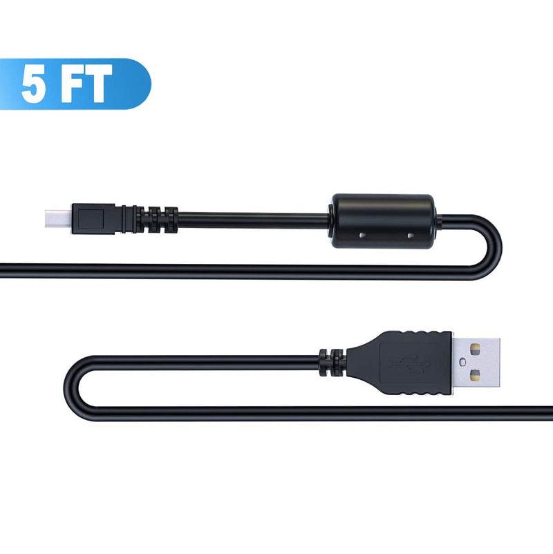 UC-E6 USB Cable, Ancable 3-Feet USB Mini-B Universal Digital Camera Data Transfer Cord Charger Cable Compatible for Nikon CoolPix, L, D, P, Series Digital Camera 1