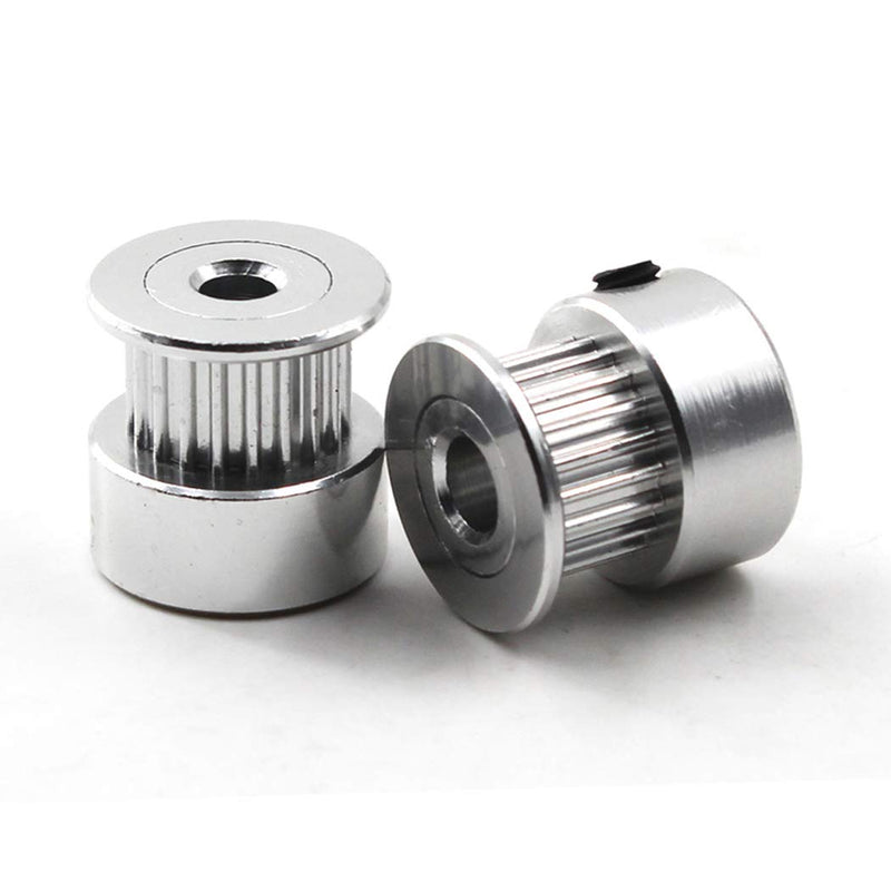 GT2 Timing Belt Pulley 20 Teeth 4mm Bore for 3D Printer CNC 6mm Width Belt Pack of 10 (Wrench Included)