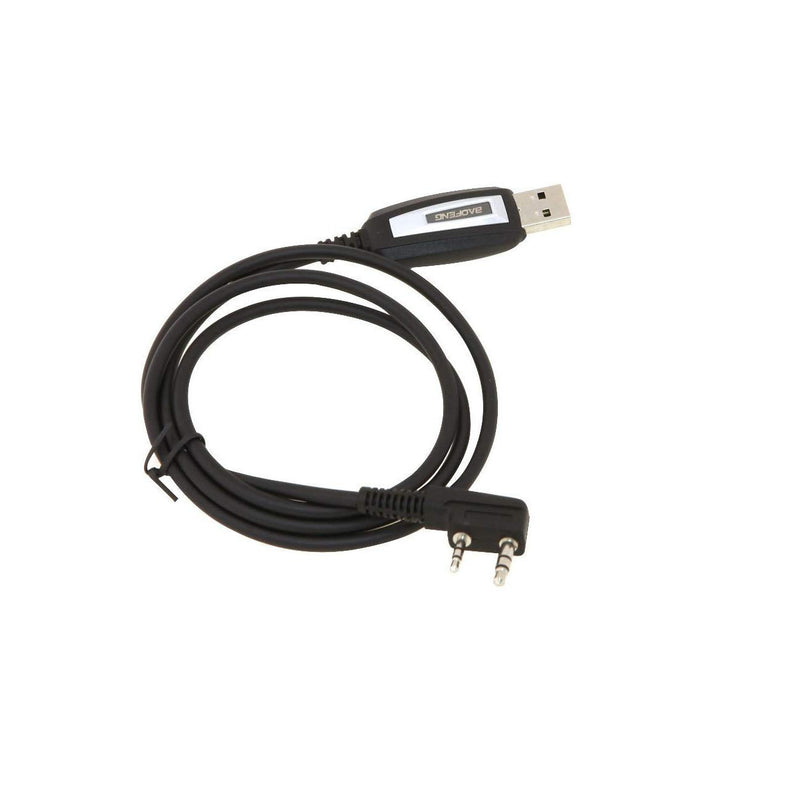 Baofeng Programming Cable for BAOFENG UV-5R/5RA/5R Plus/5RE, UV3R Plus, BF-888S, 5R EX, 5RX3, GA-2S 39 Inch Black