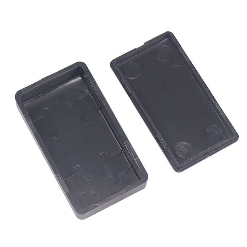 Zulkit 5Pcs Project Boxes ABS Plastic Electrical Project Case Power Junction Box Black 1.97 x 1.10 x 0.59 inch (50 x 28 x 15 mm) 1.97" x 1.10" x 0.59"