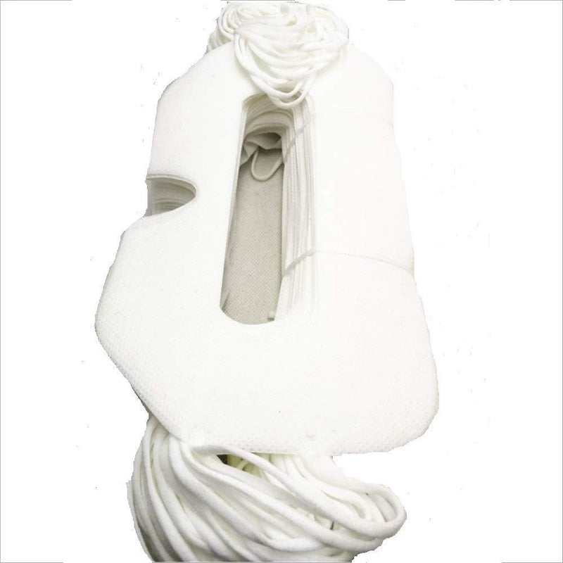 100 Pack White Disposable VR Face Covers Sanitary VR Cover Pads for HTC Vive/PS VR/Gear VR/Oculus Rift