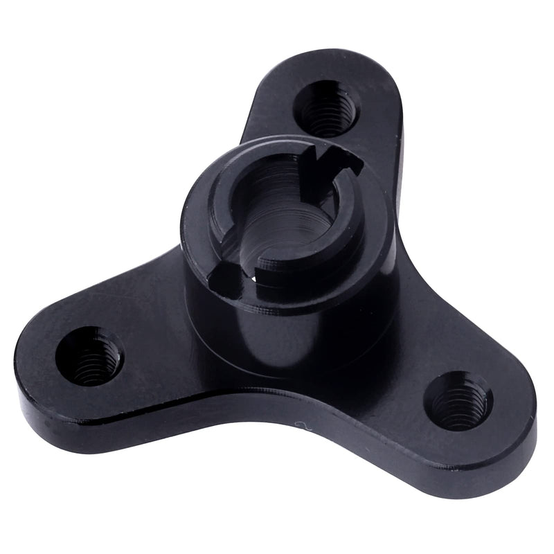 RC Gearbox Slipper Clutch Eliminator for 1/10 Traxxas Rustler VXL Slash 2WD Stampede VXL XL5 Upgrades Replacement (Black) Black