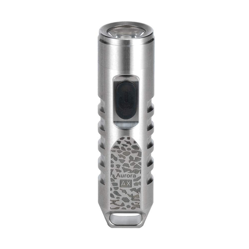 RovyVon A2 LED Keychain Flashlight Small Rechargeable Water Resistant for Daily and Emergency Use Camo