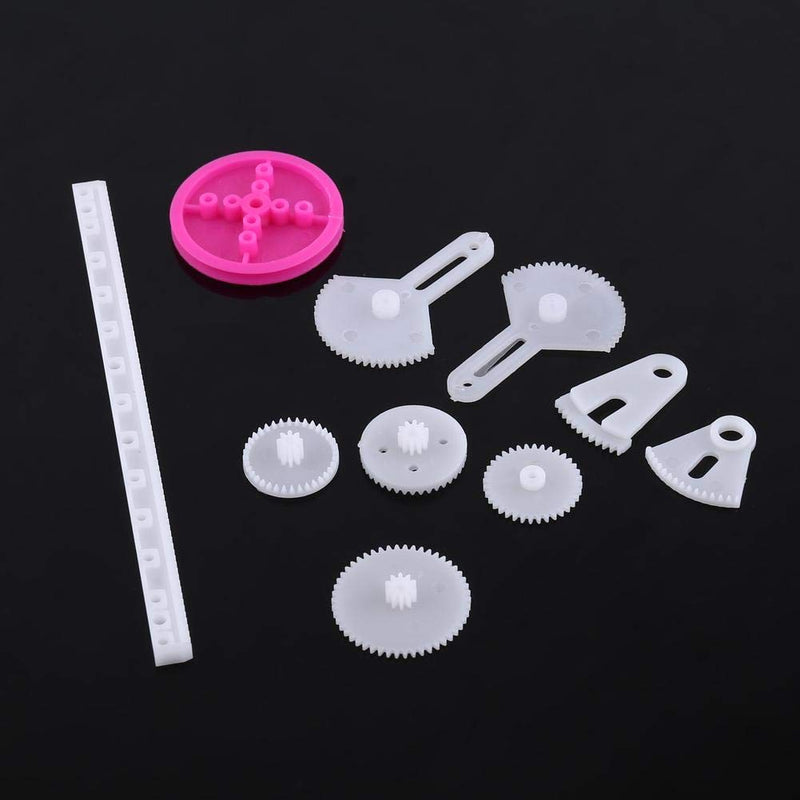 Fafeicy Plastic Gears Set, Pulley Belt Worm Kits Crown Gear Set Robot Motor Toy DIY Parts for Model Amateur(The Essence of 85 Kinds of Gear Pack) The essence of 85 kinds of gear pack