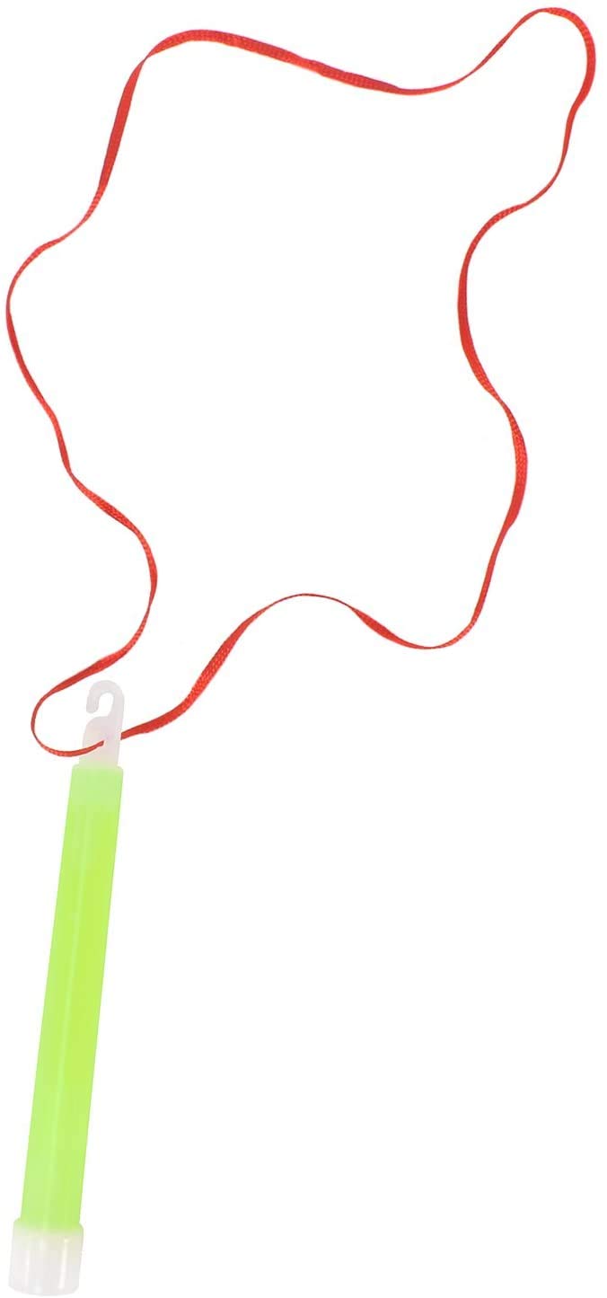 MediTac Green Glow Sticks, Premium Bright 6” Snap & Light Sticks, 12 Hour-6 Pack 6 Pack