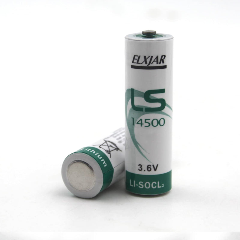 (10-Pack) 3.6V LS14500 Battery, Water Electricity Meter PLC Facility Equipment Spare Generic Battery ER14505