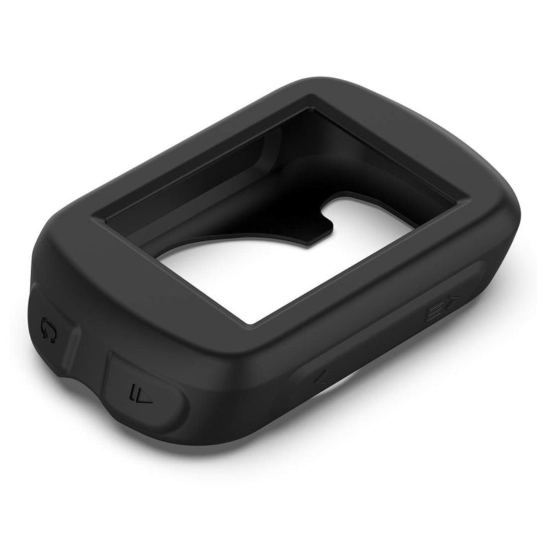 for Garmin Edge 130 Plus Protective Case Cover, LOKEKE Silicone Protective Case Cover Shell Skin for Garmin Edge 130/130 Plus(Silicone Black)