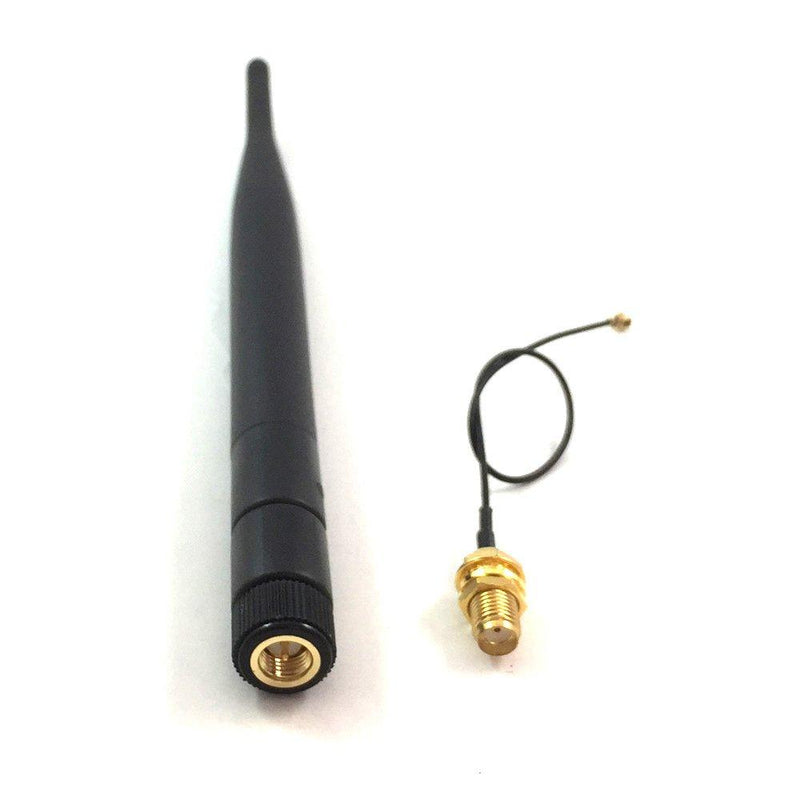 Replacement PS4 WiFi Antenna 2.4Ghz 6dbi Wireless Router Omni Aerial with SMA Male Connector with SMA Female to UFL. iPex Pigtail Cable 1.13 15cm