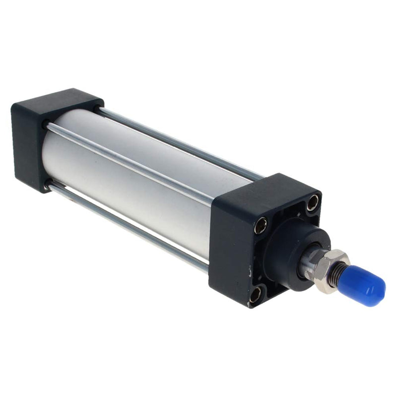 Othmro 1Pcs Air Cylinder SC40 x 100, 40mm/1.57" Bore 100mm/3.94" Stroke Double Action Air Cylinder, 1/4PT Single Rod Double Acting Aluminium Alloy Penumatic Quick Fitting Air Cylinder