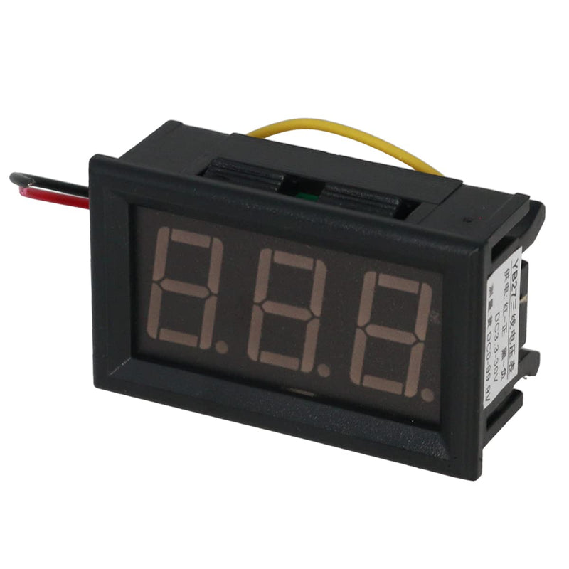 Fielect YB27 DC100V 3 1/2 Digit Blue LED Digital Volt Voltmeter Panel Meter DC Voltmeter