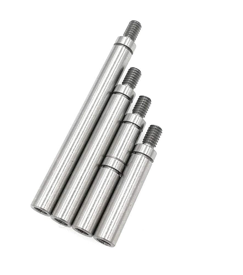 Dial Digital Indicator Extension Stem Rod 4.5mm Diameter 4-48 UNF Thread 10mm to 105mm Long by Assembly (4-48 UNF Thread)