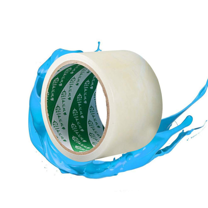 Cabilock Greenhouse Plastic Poly Repair Tape Heavy-Duty Repair Tape Outdoor Plastic Patch Clear Adhesive Tape White As Shown