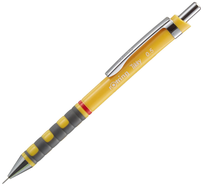 rOtring Mechanical Pencil Tikky, Yellow, 0.5mm (S0770570)