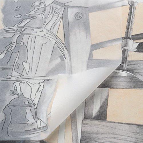 Strathmore 370-9 300 Series Tracing Pad, 9"x12" Tape Bound, 50 Sheets,White. 9"x12"